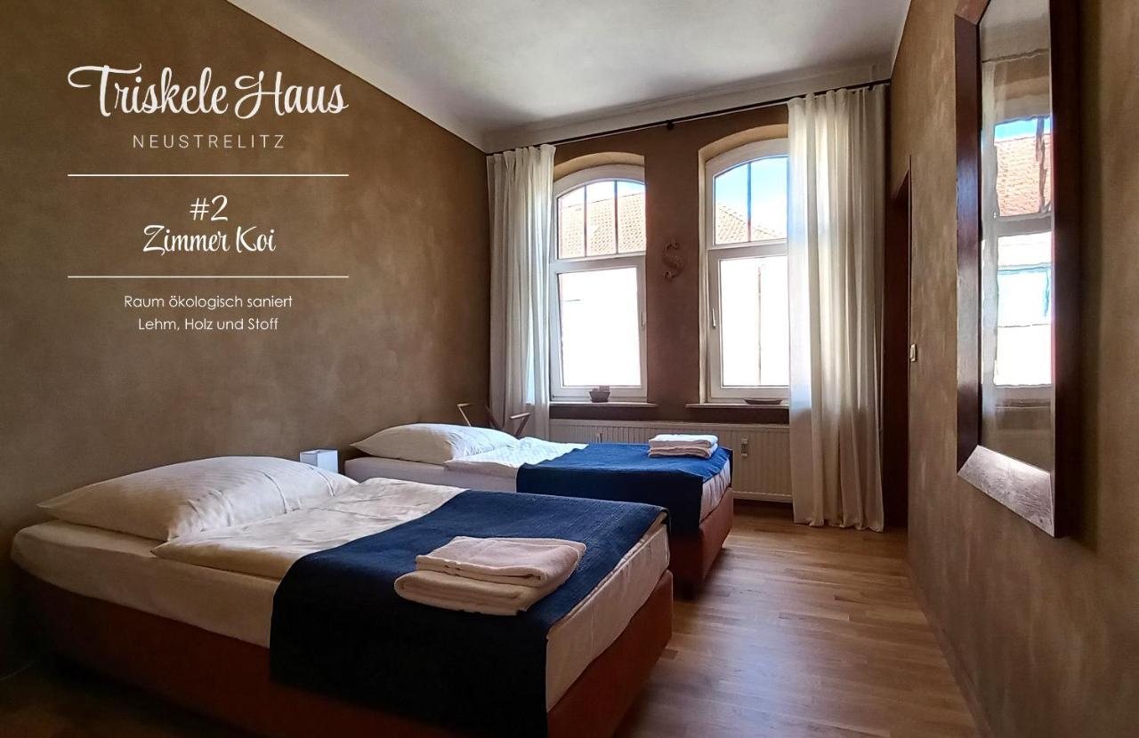 Triskele Haus - Oekologisches Gaestehaus Der Heilstaette Strelitz Neustrelitz Ngoại thất bức ảnh