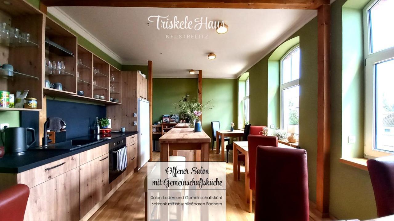 Triskele Haus - Oekologisches Gaestehaus Der Heilstaette Strelitz Neustrelitz Ngoại thất bức ảnh