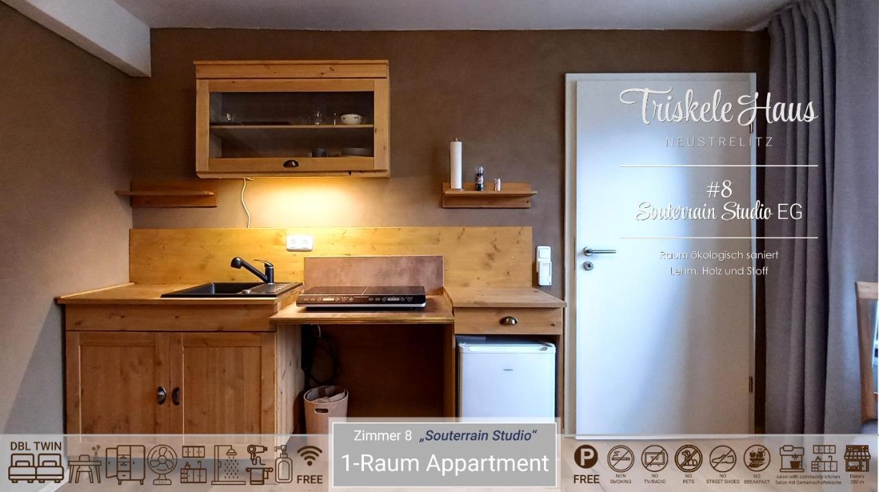 Triskele Haus - Oekologisches Gaestehaus Der Heilstaette Strelitz Neustrelitz Ngoại thất bức ảnh