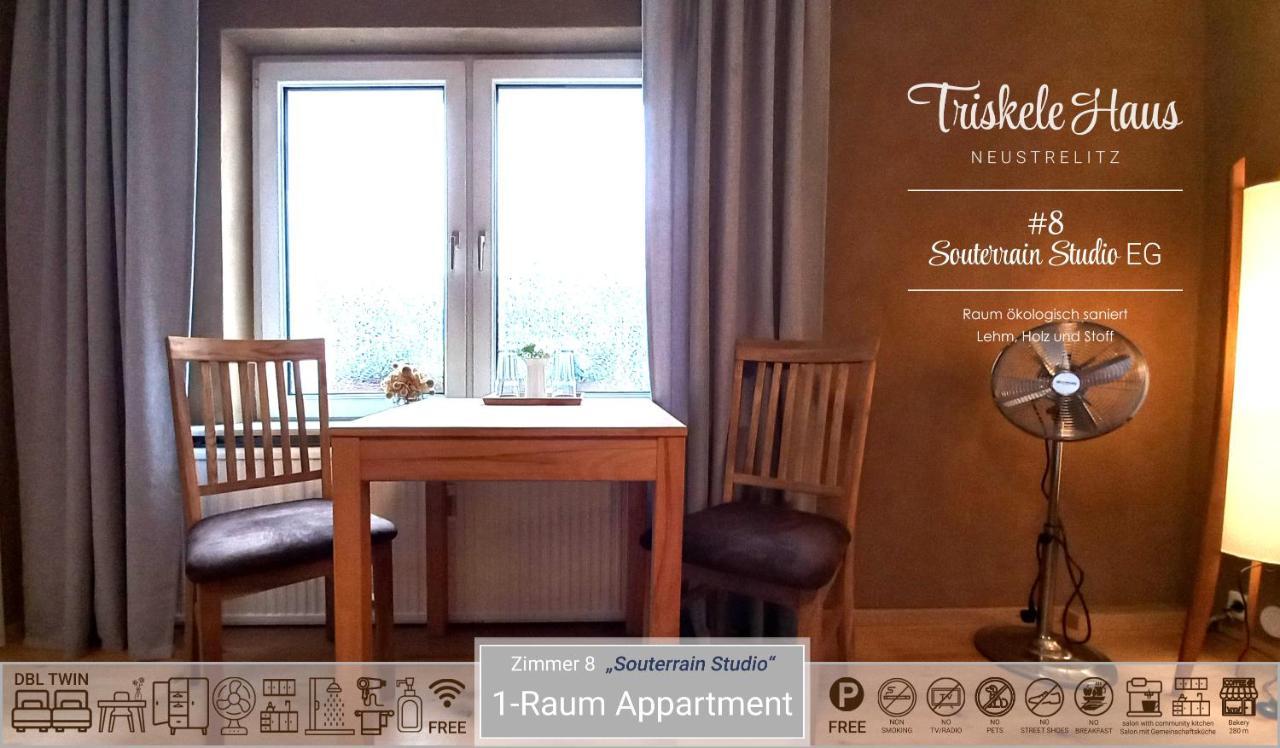 Triskele Haus - Oekologisches Gaestehaus Der Heilstaette Strelitz Neustrelitz Ngoại thất bức ảnh